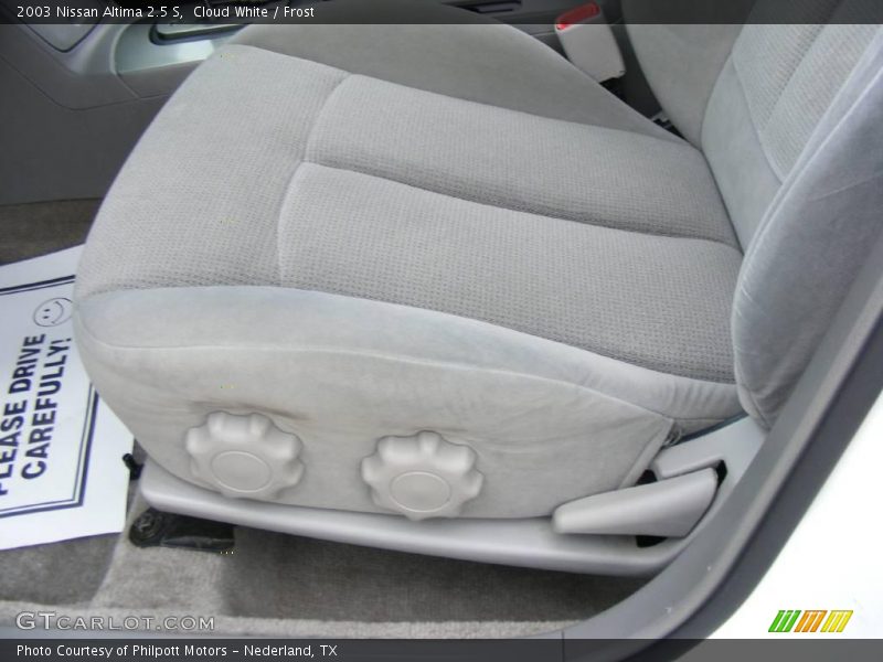 Cloud White / Frost 2003 Nissan Altima 2.5 S