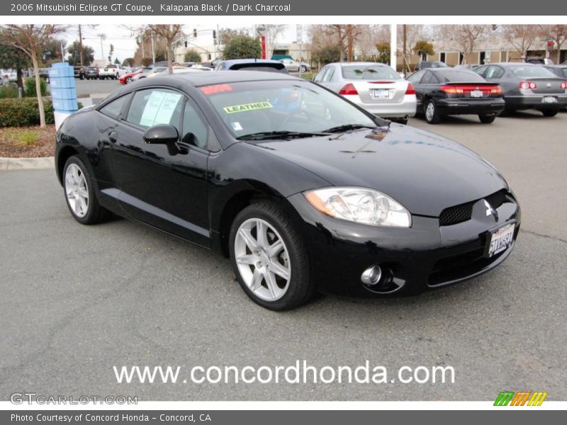 Kalapana Black / Dark Charcoal 2006 Mitsubishi Eclipse GT Coupe