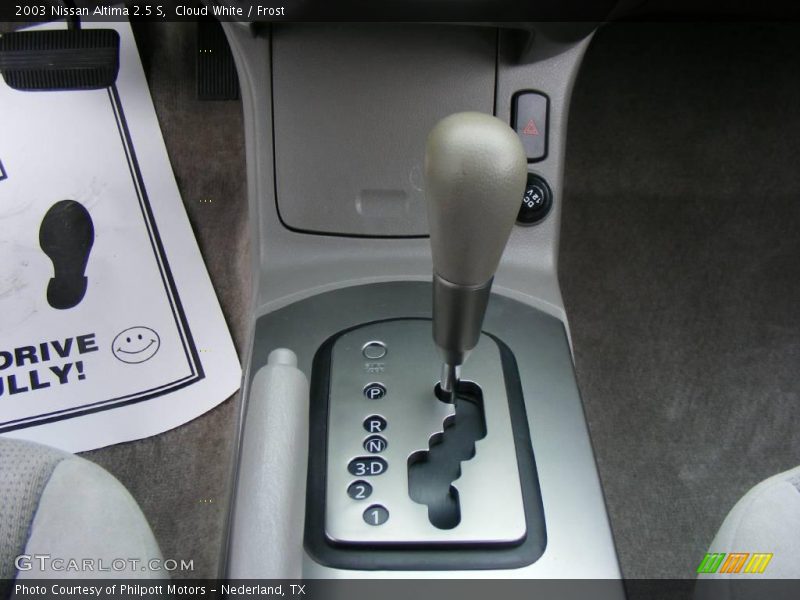 Cloud White / Frost 2003 Nissan Altima 2.5 S