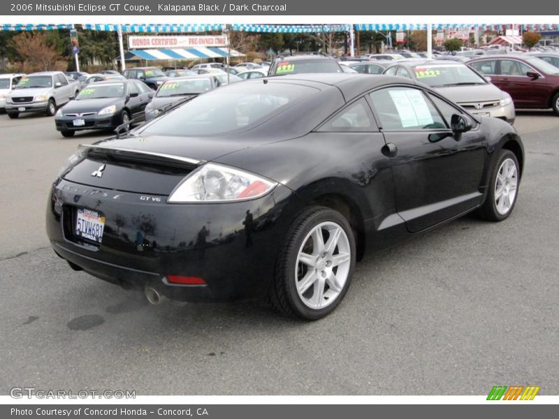 Kalapana Black / Dark Charcoal 2006 Mitsubishi Eclipse GT Coupe