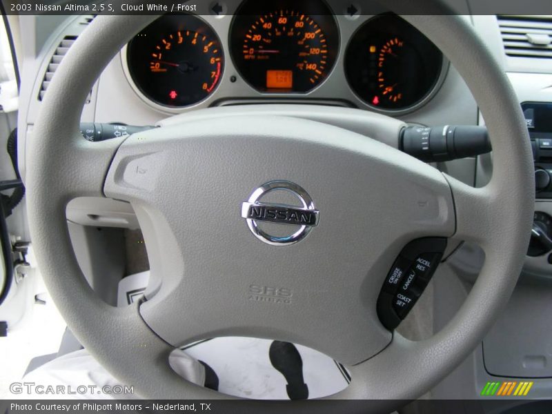 Cloud White / Frost 2003 Nissan Altima 2.5 S