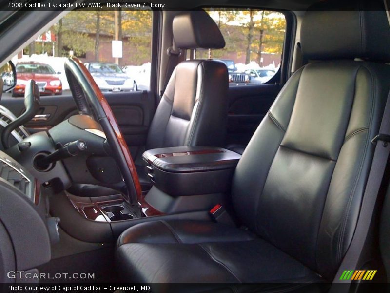 Black Raven / Ebony 2008 Cadillac Escalade ESV AWD