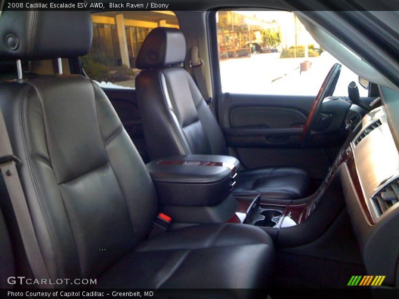 Black Raven / Ebony 2008 Cadillac Escalade ESV AWD