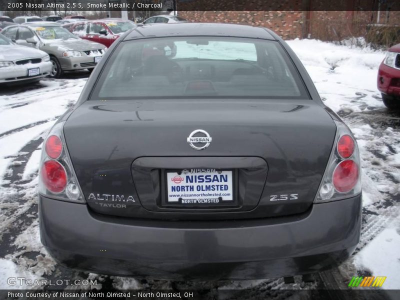 Smoke Metallic / Charcoal 2005 Nissan Altima 2.5 S
