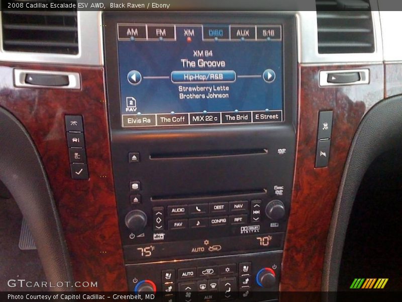 Black Raven / Ebony 2008 Cadillac Escalade ESV AWD