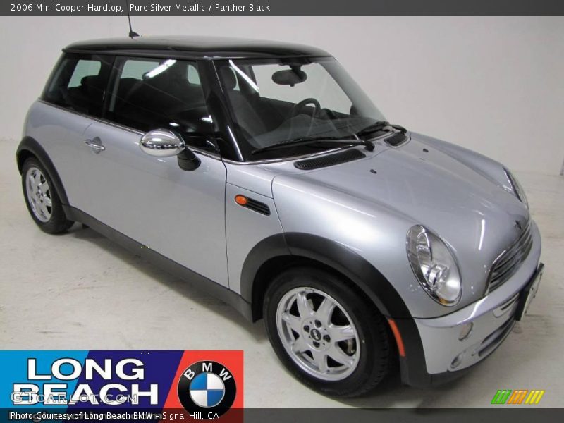 Pure Silver Metallic / Panther Black 2006 Mini Cooper Hardtop