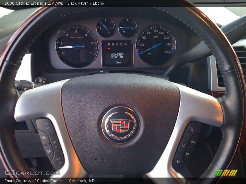 Black Raven / Ebony 2008 Cadillac Escalade ESV AWD