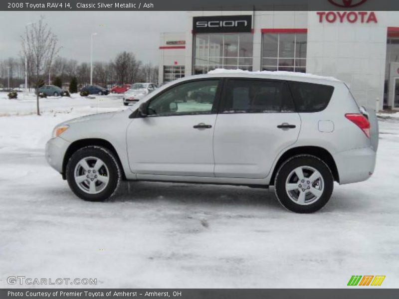Classic Silver Metallic / Ash 2008 Toyota RAV4 I4