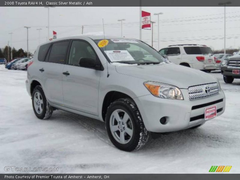 Classic Silver Metallic / Ash 2008 Toyota RAV4 I4