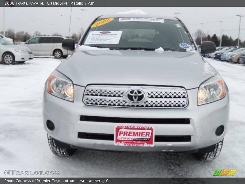 Classic Silver Metallic / Ash 2008 Toyota RAV4 I4