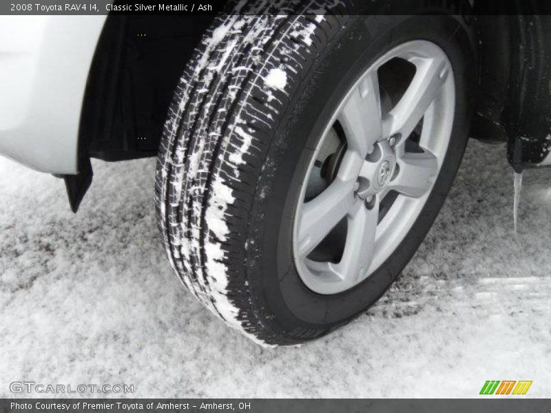 Classic Silver Metallic / Ash 2008 Toyota RAV4 I4