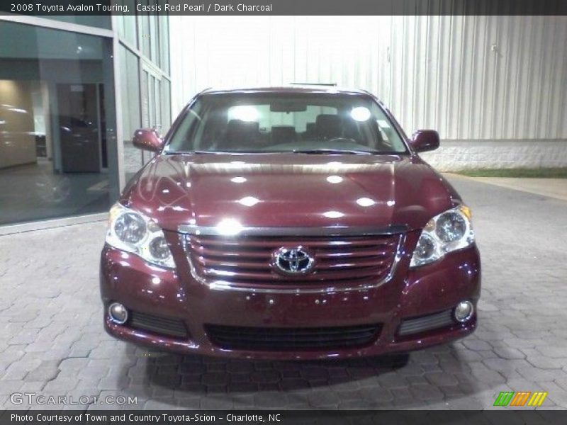 Cassis Red Pearl / Dark Charcoal 2008 Toyota Avalon Touring