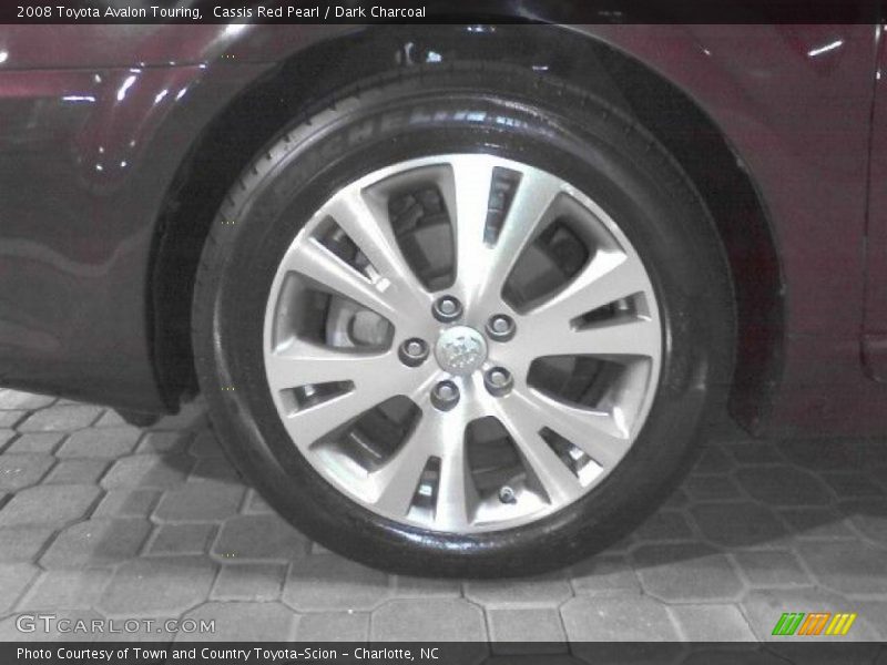 Cassis Red Pearl / Dark Charcoal 2008 Toyota Avalon Touring