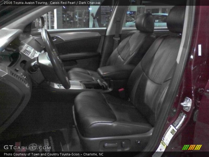 Cassis Red Pearl / Dark Charcoal 2008 Toyota Avalon Touring
