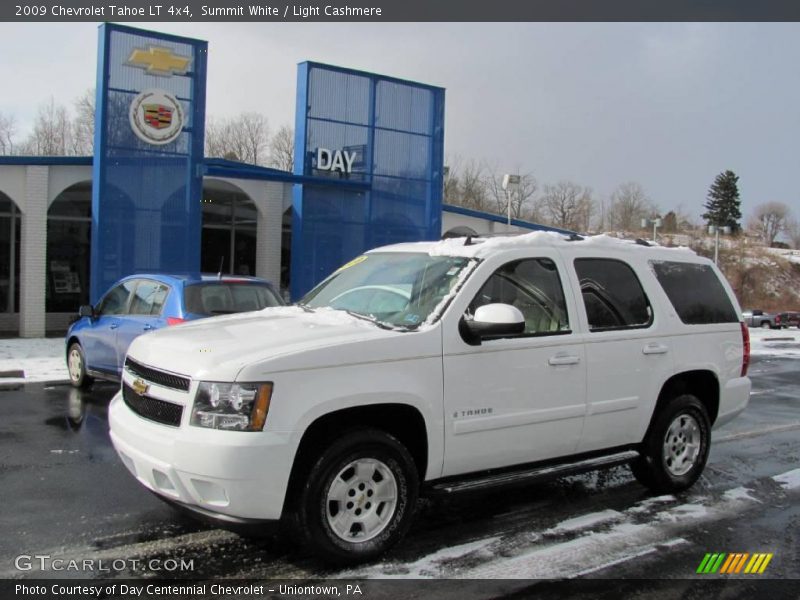 Summit White / Light Cashmere 2009 Chevrolet Tahoe LT 4x4
