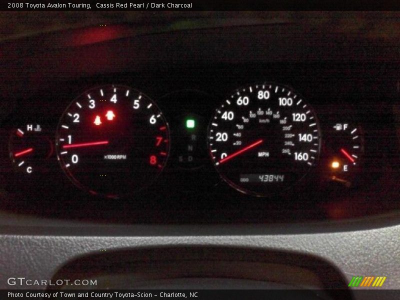 Cassis Red Pearl / Dark Charcoal 2008 Toyota Avalon Touring