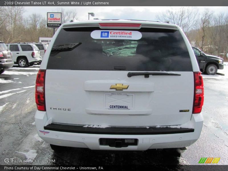 Summit White / Light Cashmere 2009 Chevrolet Tahoe LT 4x4