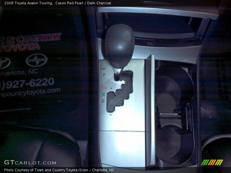 Cassis Red Pearl / Dark Charcoal 2008 Toyota Avalon Touring