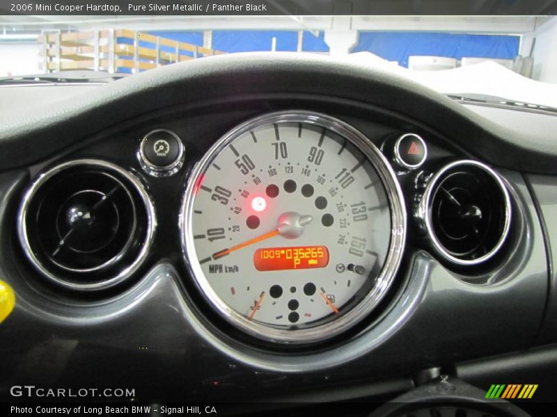 Pure Silver Metallic / Panther Black 2006 Mini Cooper Hardtop