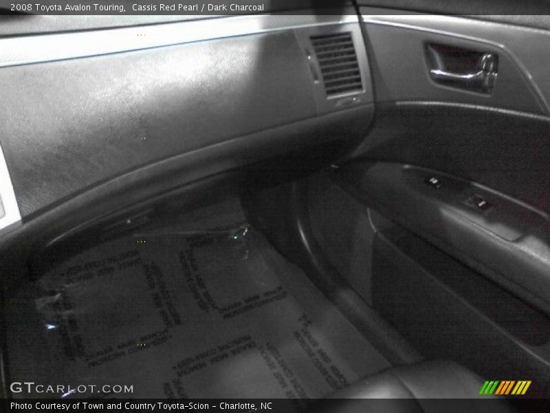 Cassis Red Pearl / Dark Charcoal 2008 Toyota Avalon Touring
