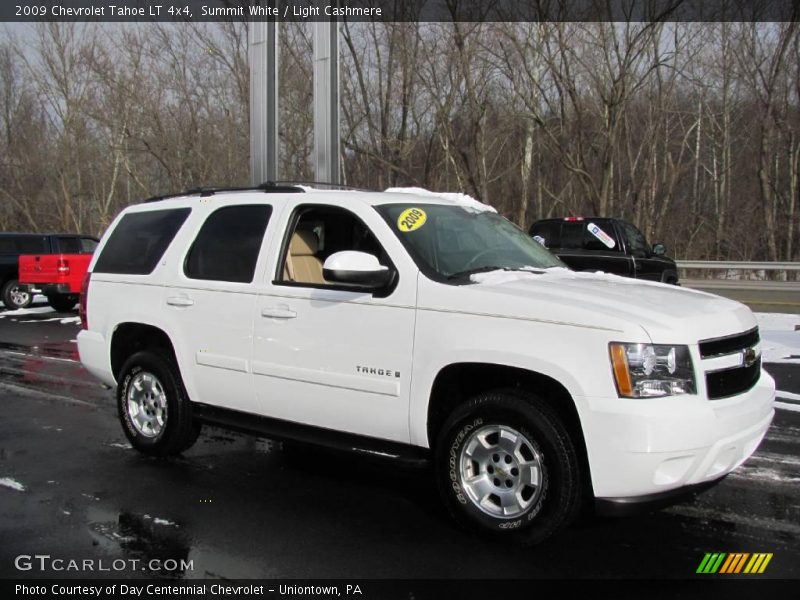 Summit White / Light Cashmere 2009 Chevrolet Tahoe LT 4x4