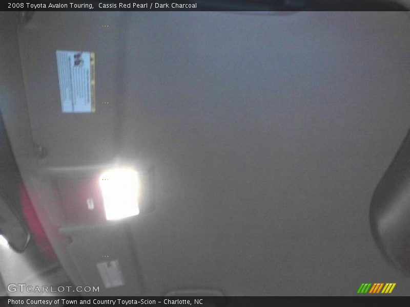 Cassis Red Pearl / Dark Charcoal 2008 Toyota Avalon Touring