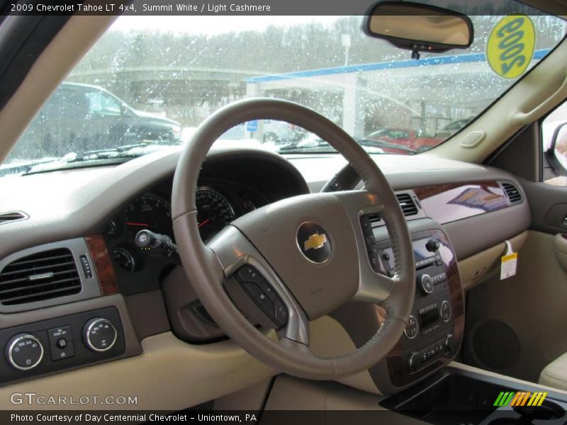 Summit White / Light Cashmere 2009 Chevrolet Tahoe LT 4x4