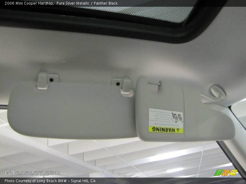 Pure Silver Metallic / Panther Black 2006 Mini Cooper Hardtop