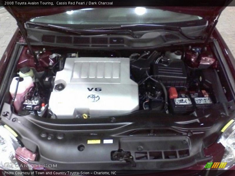 Cassis Red Pearl / Dark Charcoal 2008 Toyota Avalon Touring