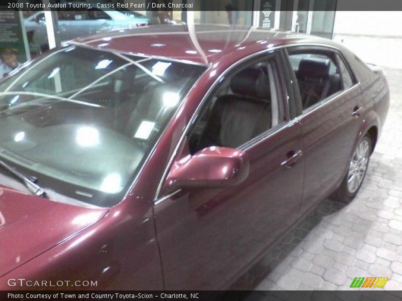 Cassis Red Pearl / Dark Charcoal 2008 Toyota Avalon Touring