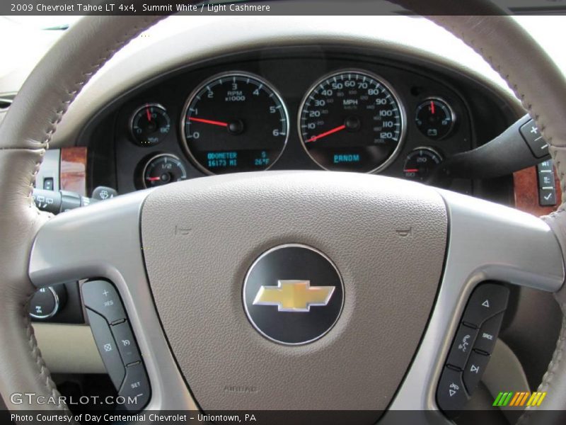 Summit White / Light Cashmere 2009 Chevrolet Tahoe LT 4x4