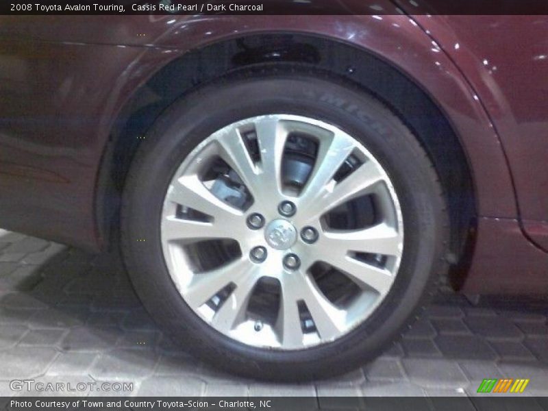 Cassis Red Pearl / Dark Charcoal 2008 Toyota Avalon Touring