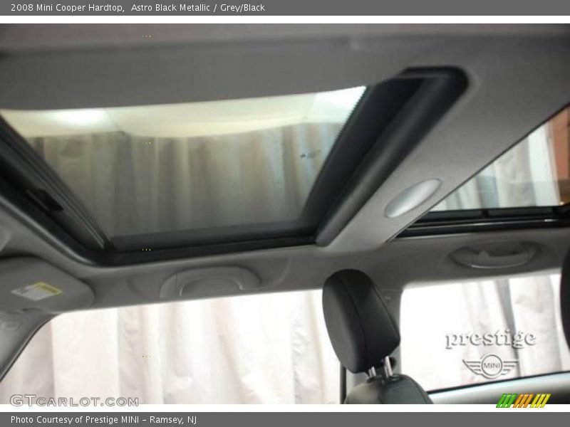 Astro Black Metallic / Grey/Black 2008 Mini Cooper Hardtop