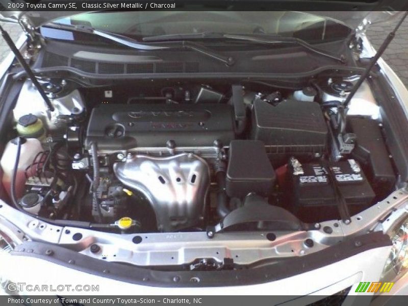 Classic Silver Metallic / Charcoal 2009 Toyota Camry SE