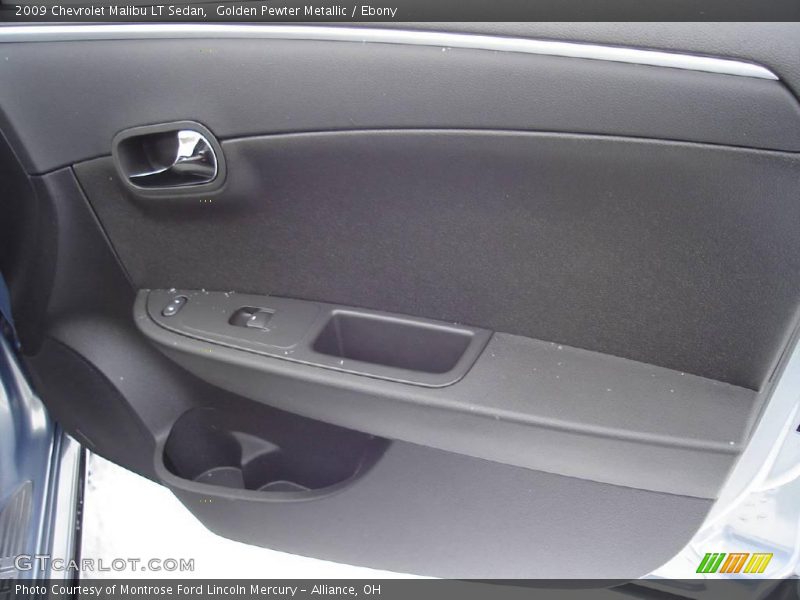 Golden Pewter Metallic / Ebony 2009 Chevrolet Malibu LT Sedan