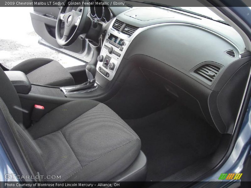 Golden Pewter Metallic / Ebony 2009 Chevrolet Malibu LT Sedan