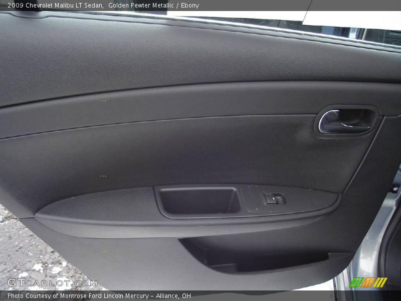 Golden Pewter Metallic / Ebony 2009 Chevrolet Malibu LT Sedan