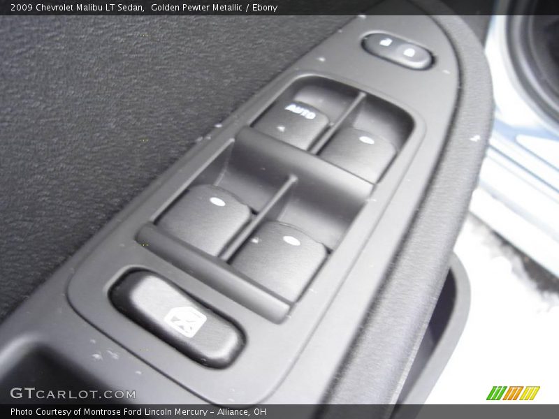 Golden Pewter Metallic / Ebony 2009 Chevrolet Malibu LT Sedan