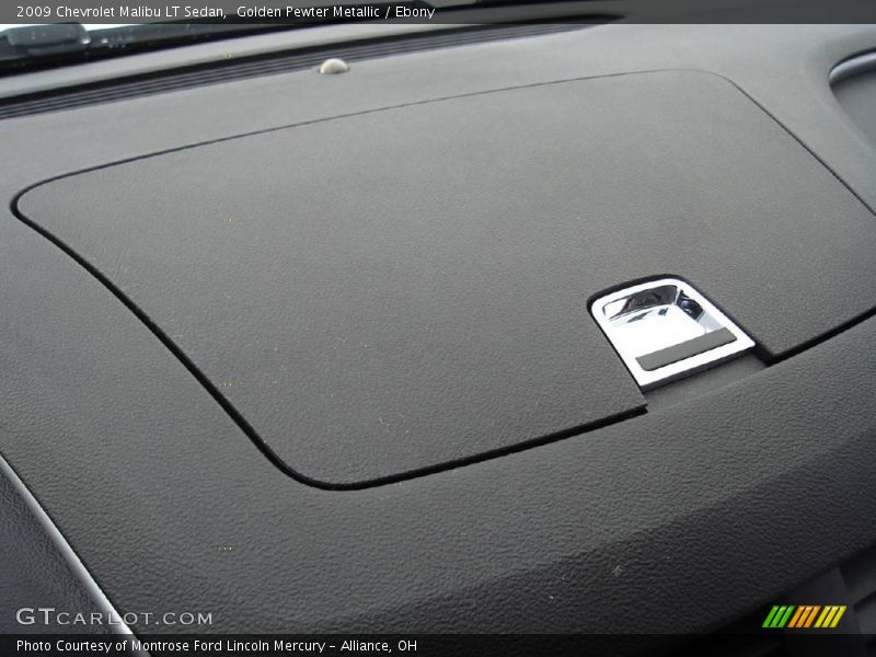 Golden Pewter Metallic / Ebony 2009 Chevrolet Malibu LT Sedan