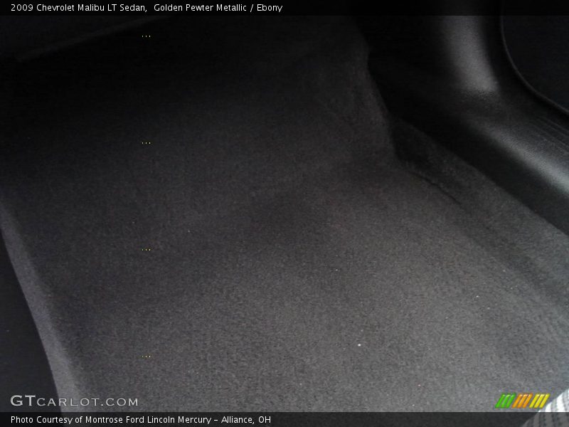 Golden Pewter Metallic / Ebony 2009 Chevrolet Malibu LT Sedan