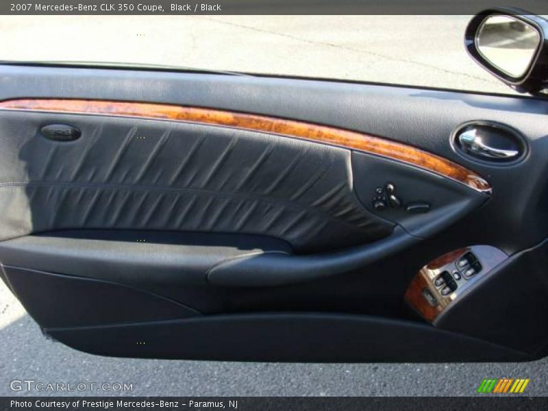 Black / Black 2007 Mercedes-Benz CLK 350 Coupe