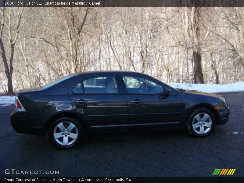 Charcoal Beige Metallic / Camel 2006 Ford Fusion SE