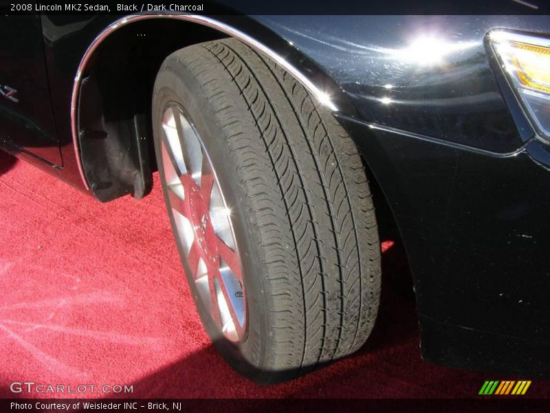 Black / Dark Charcoal 2008 Lincoln MKZ Sedan