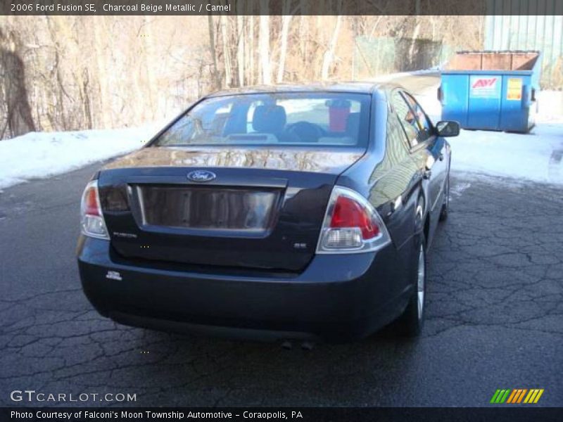 Charcoal Beige Metallic / Camel 2006 Ford Fusion SE