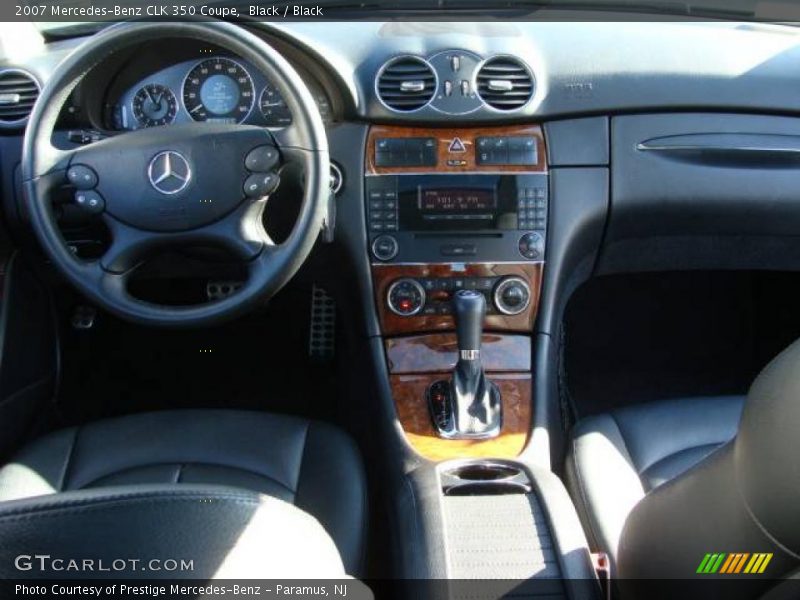 Black / Black 2007 Mercedes-Benz CLK 350 Coupe
