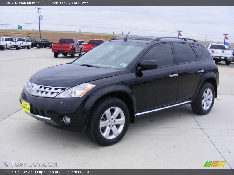 Super Black / Cafe Latte 2007 Nissan Murano SL