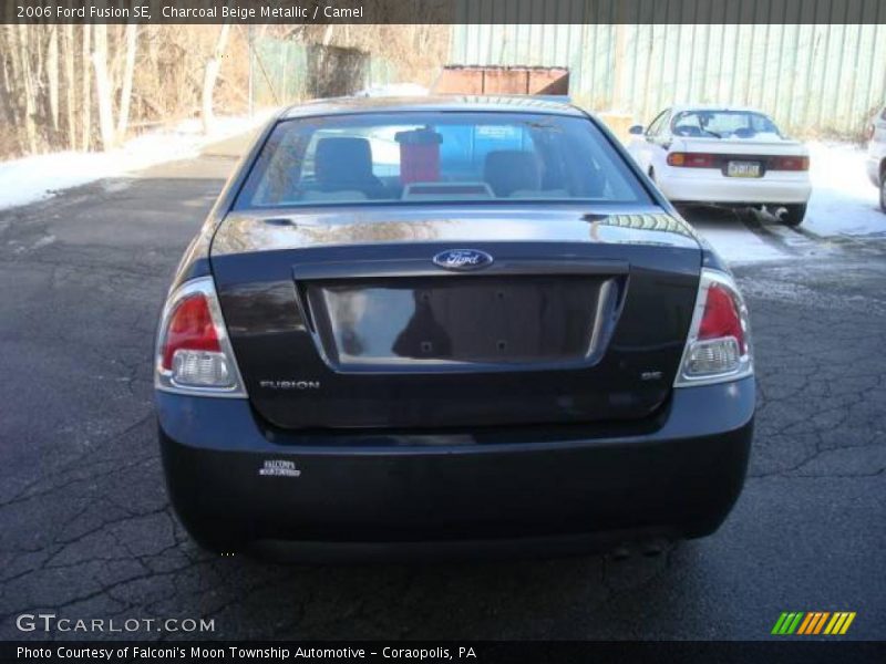 Charcoal Beige Metallic / Camel 2006 Ford Fusion SE