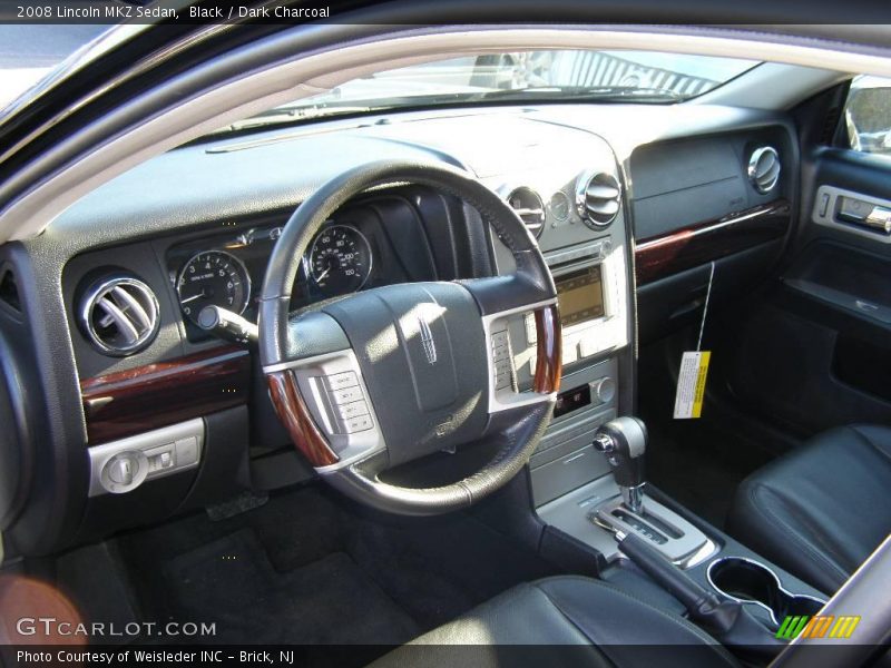 Black / Dark Charcoal 2008 Lincoln MKZ Sedan