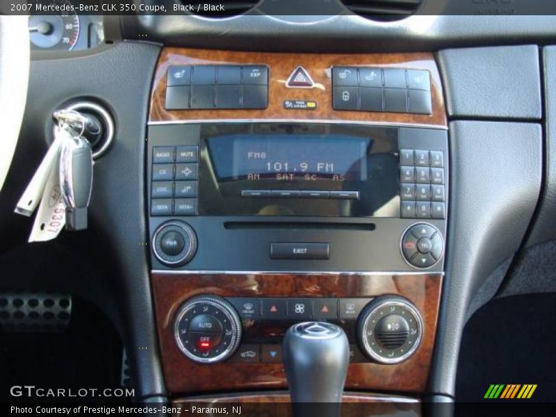 Black / Black 2007 Mercedes-Benz CLK 350 Coupe