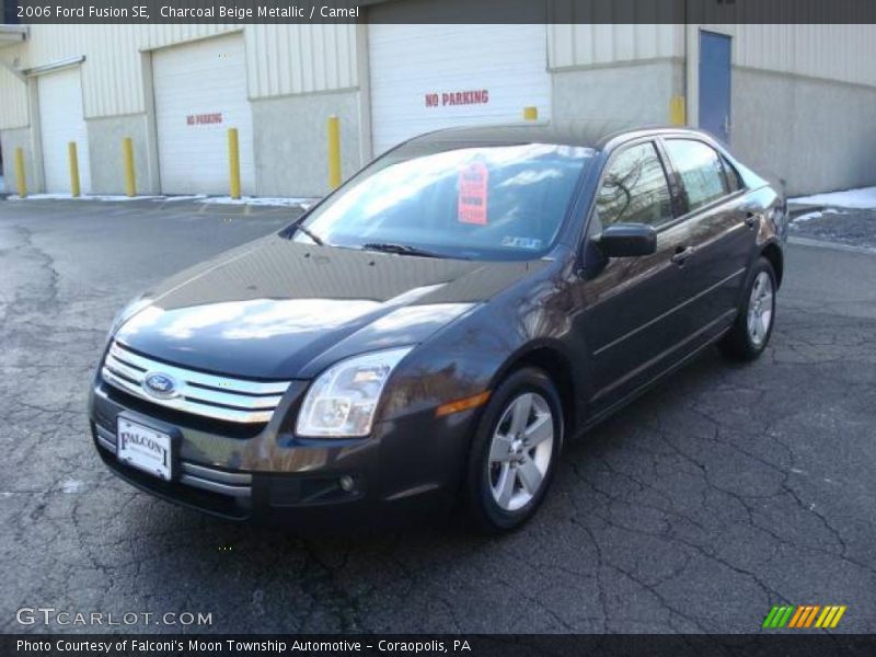 Charcoal Beige Metallic / Camel 2006 Ford Fusion SE